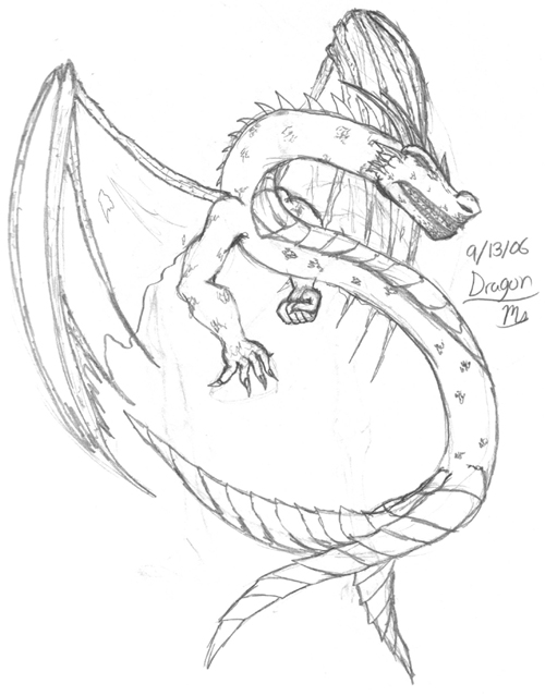 Strange Dragon by Drakedragon