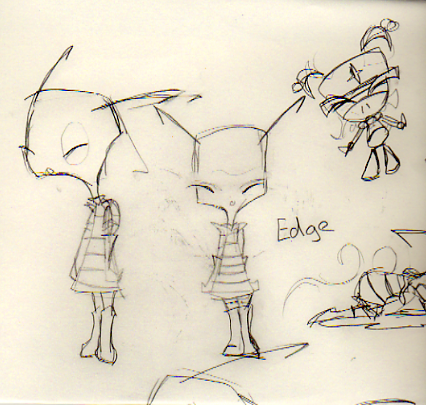 Edge Sketches by Drakenea