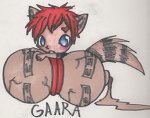 Little Gaara by Drakenea