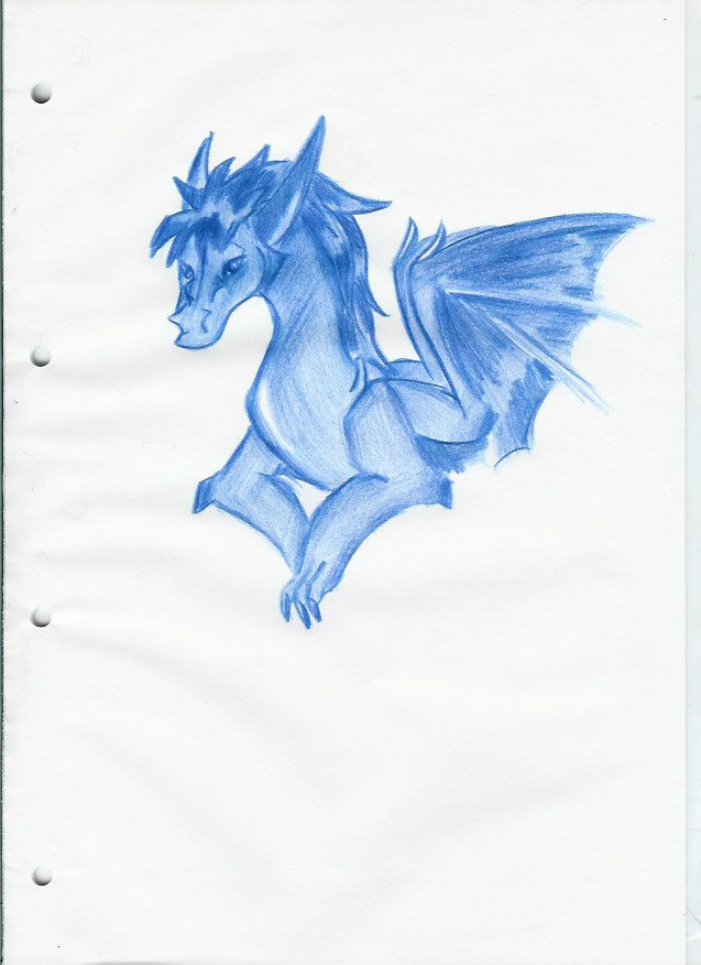 dragon doodle by Drakengardfan