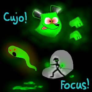 Cujo! Focus! by DramaticAngel