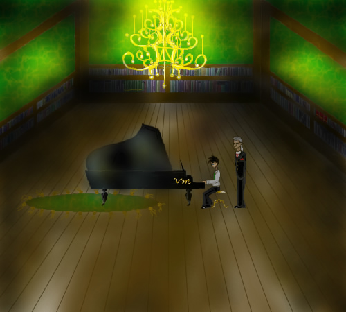 Vlad's Piano Player by DramaticAngel