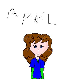 My friend April by Drawing_Freak