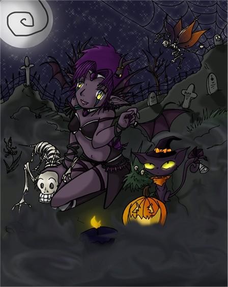 ta happy Halloween! by DreamOfFire