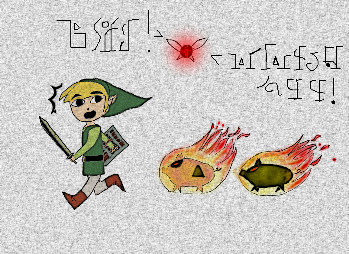 RUN LINK RUN! by Dream_Fire