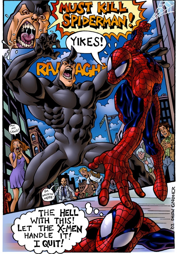 Spider-Man Comic by DrewGardner