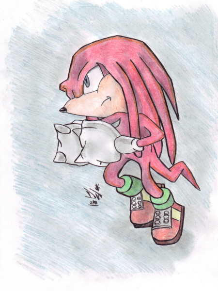 Knuckles The Echidna. by Dual_Aesthetic