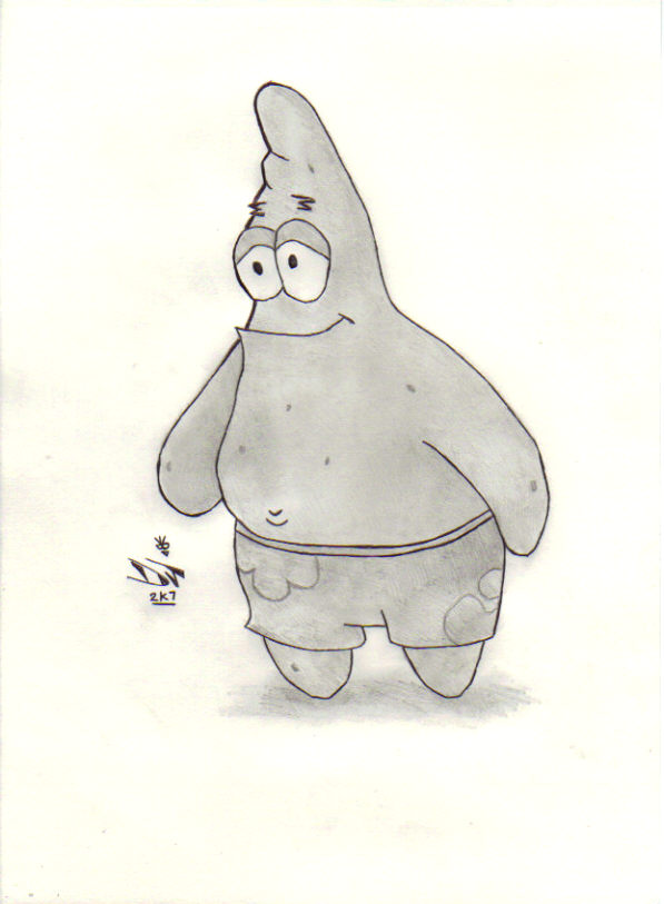 Patrick Star. by Dual_Aesthetic