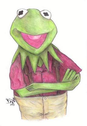 Captain Kermit Reynolds. (Firefly/Muppets crossover.) by Dual_Aesthetic