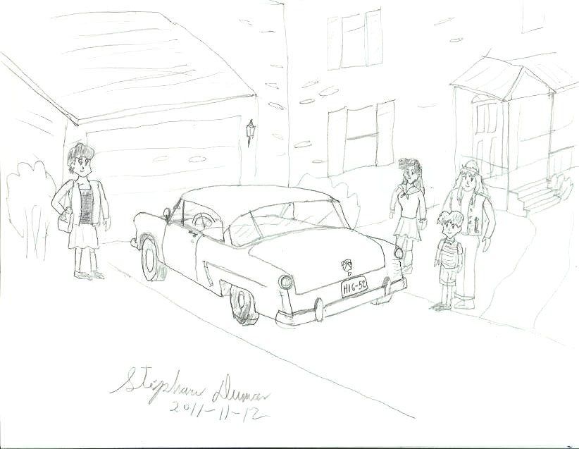 Higurashi's family car by Dumas
