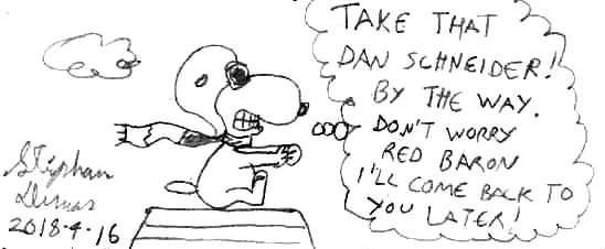 Snoopy hunt Dan Schneider by Dumas