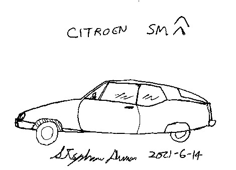 Citroen SM by Dumas