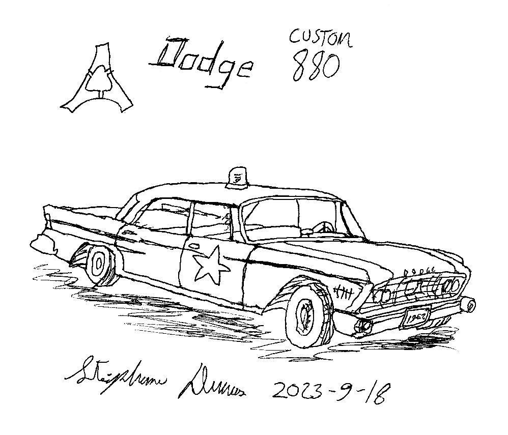 1962 Dodge Custom 880 by Dumas