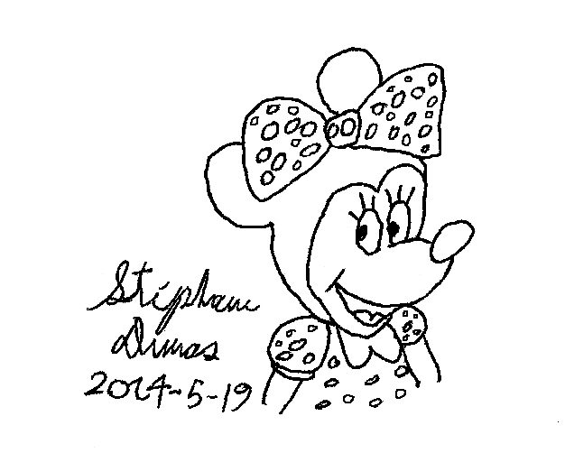 Minnie Mouse by Dumas