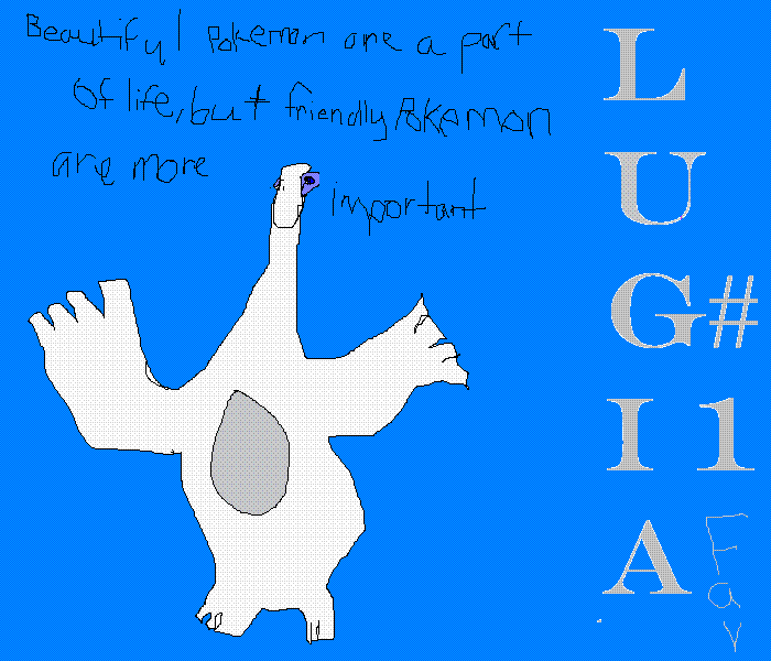 Lugia by Dumbledorelover