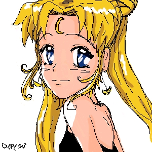 Serena/SailorMoon-Oekaki- by Duppy