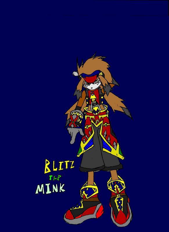 Blitz the Mink by DyneTheCaracal