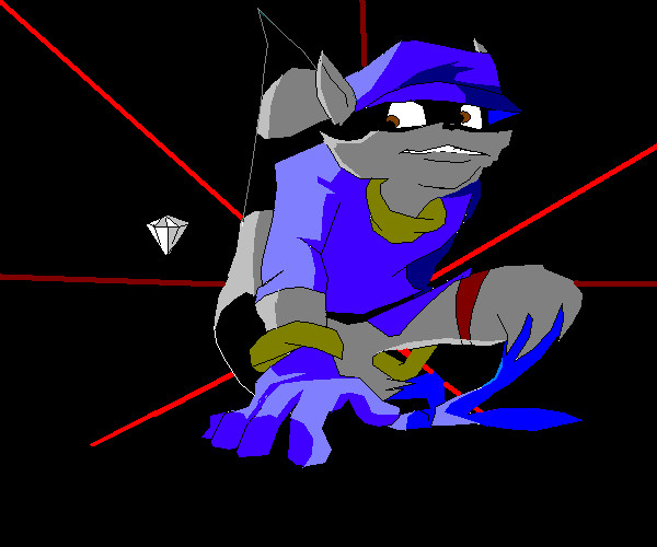 Sly Cooper by d_wolv