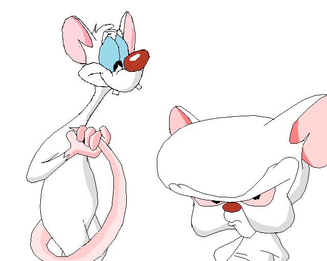 Pinky and the Brain by d_wolv