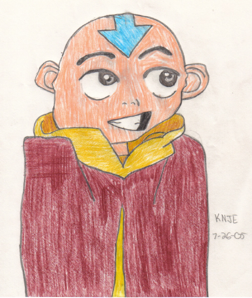 My first aang drawing by daddiesgurl