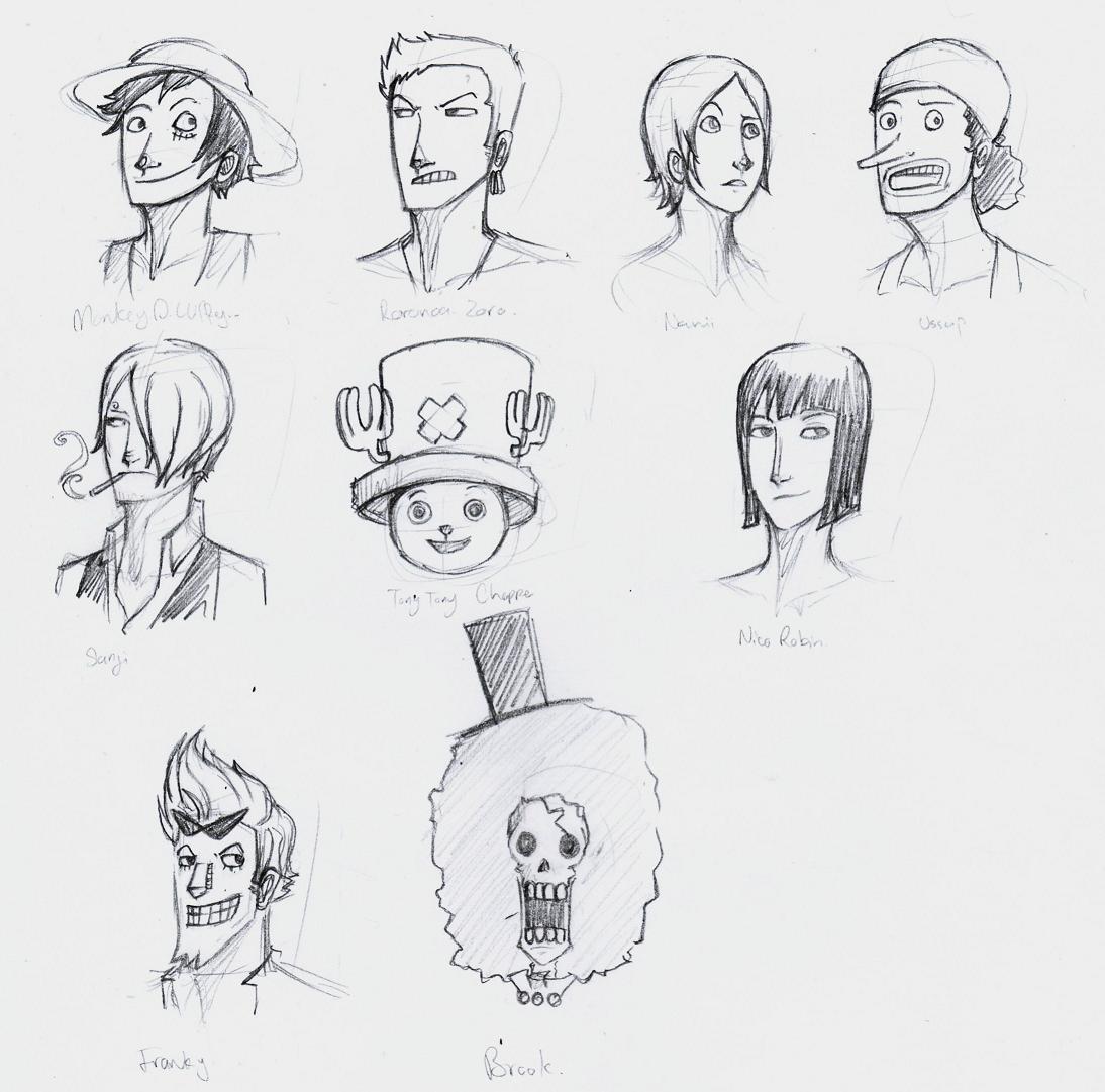 Strawhats. by dai