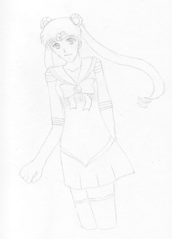 Sailor Moon sketch by dancing_thru_life