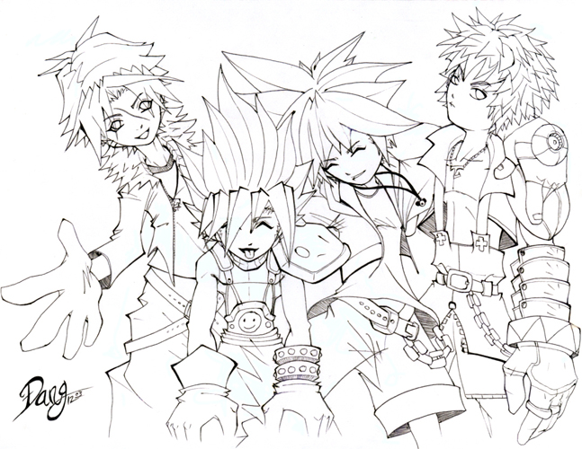 Final Fantasy Brothers by dangman02