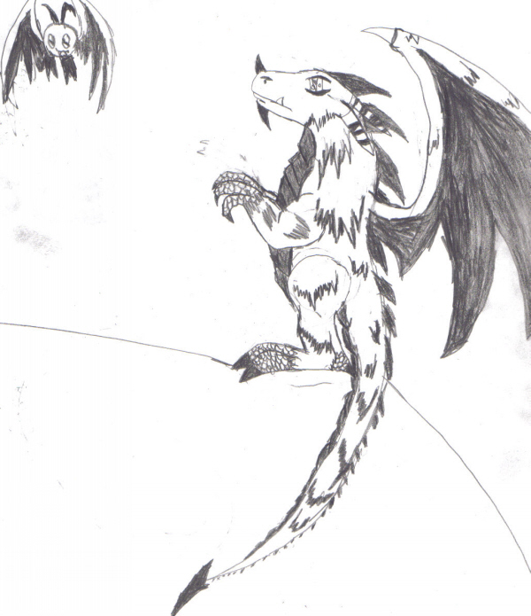 "gothic" dragon by dark_pikachu