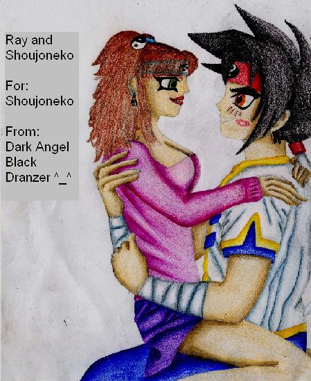Ray and Shoujoneko by darkangelblackdranzer