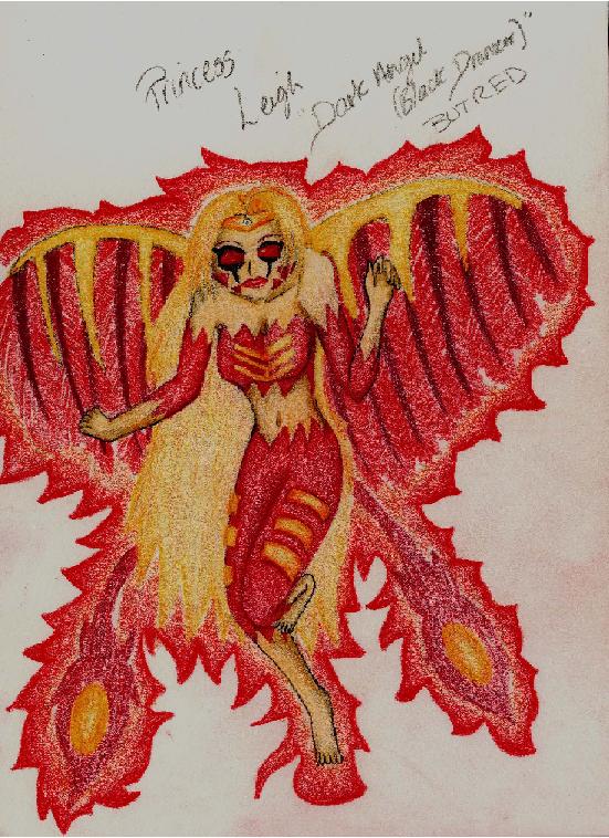 Crimson Angel(phoenix princess Leigh) by darkangelblackdranzer