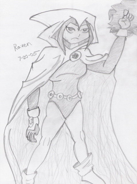 Raven has the power... by darkcow00