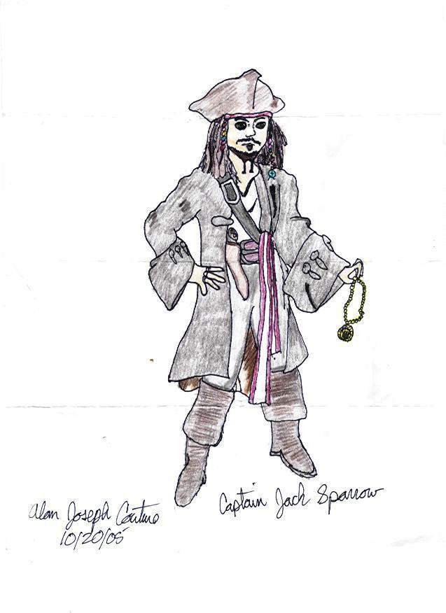 Jack Sparrow by darkmagican321