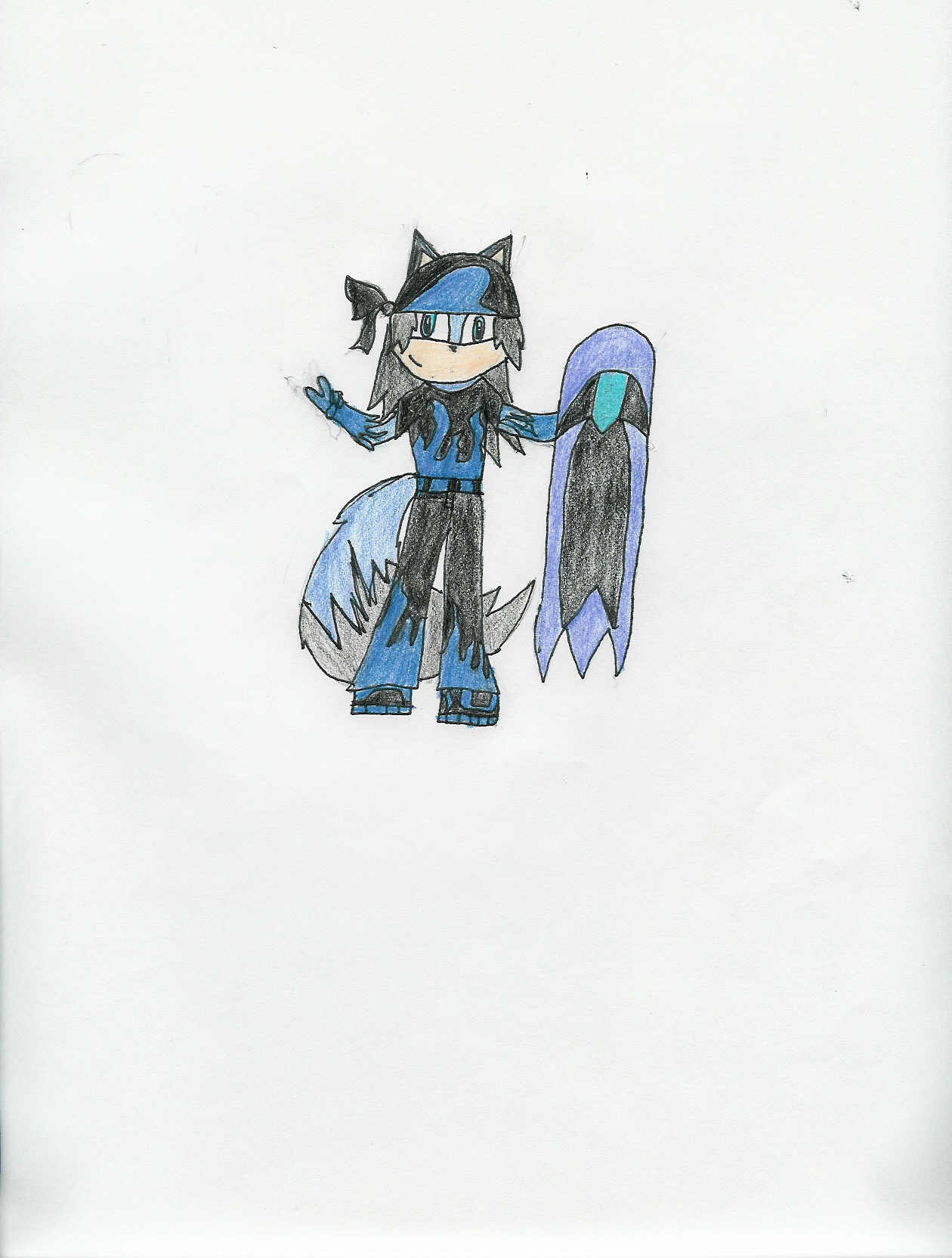 me in sonic riders by darkness42