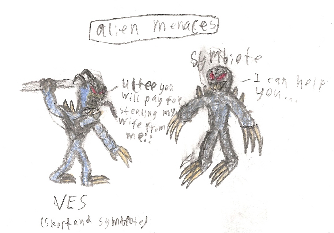 alien menaces by darkone10
