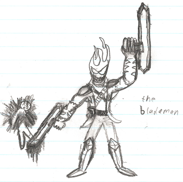 the blademan by darkone10