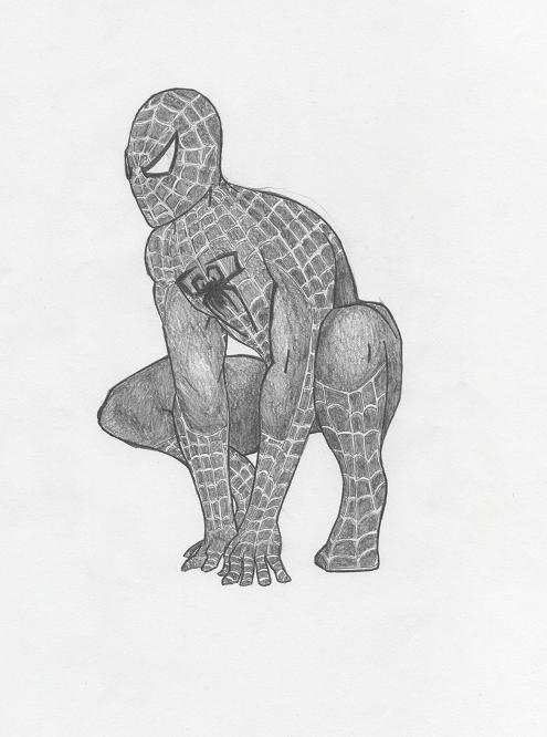 Black Spider-man by darkprince00
