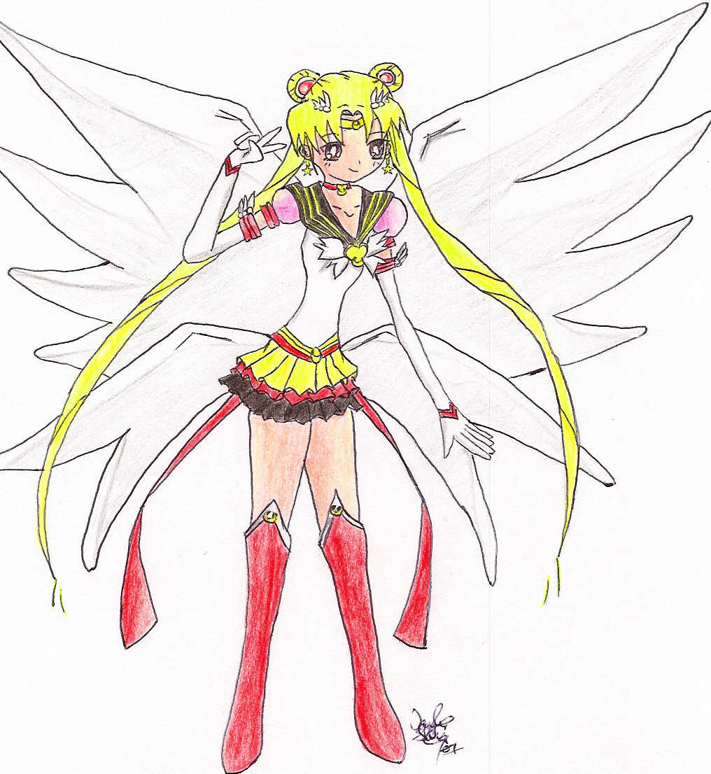 Eternal Sailor Moon by darkraven1156
