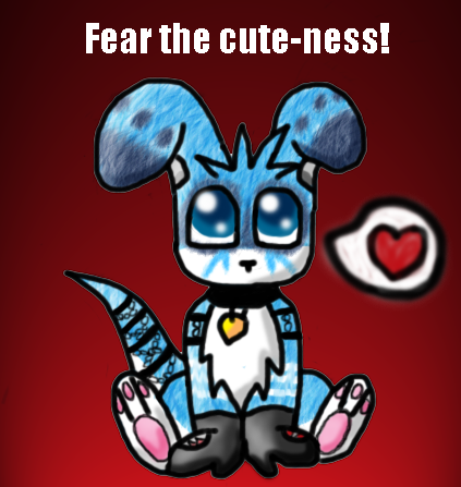 Fear The Cute-ness! by darkravenofchaos