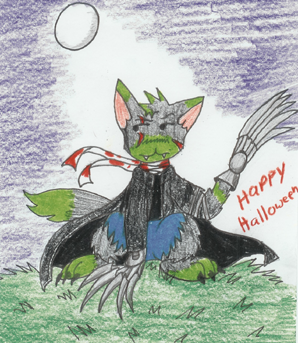 Have a howling good Halloween by darkravenofchaos