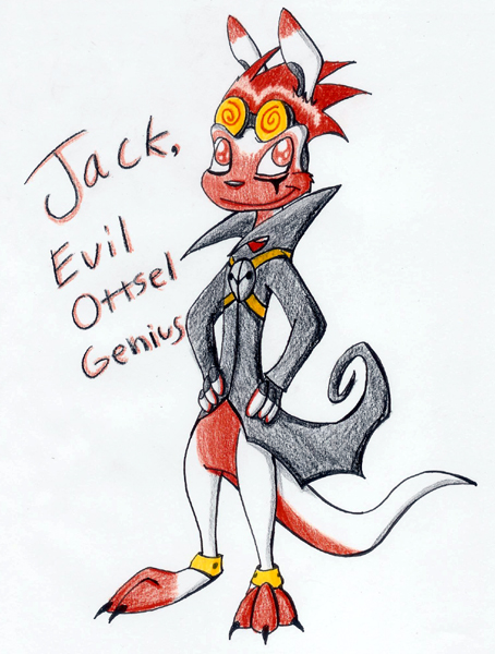 Jack zeh Ottsel! by darkravenofchaos