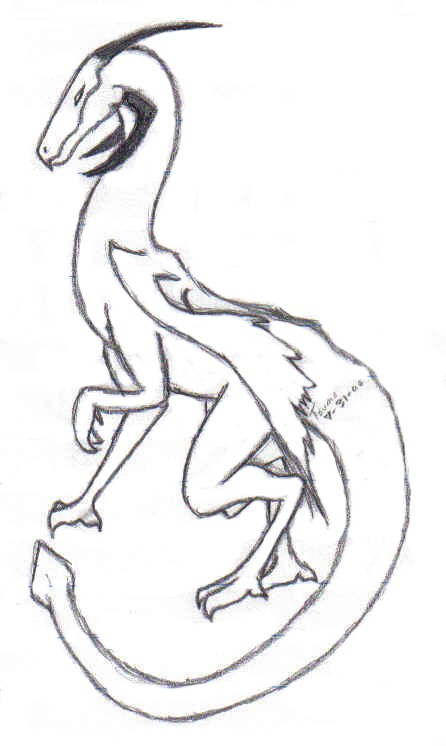 A YBC Dragon by darktsumesan