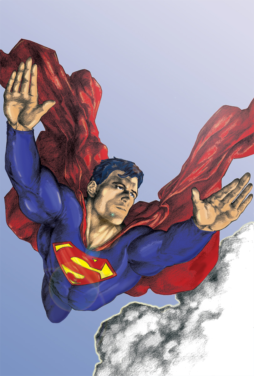 PatC-14's Superman Coloured. by darnstrong
