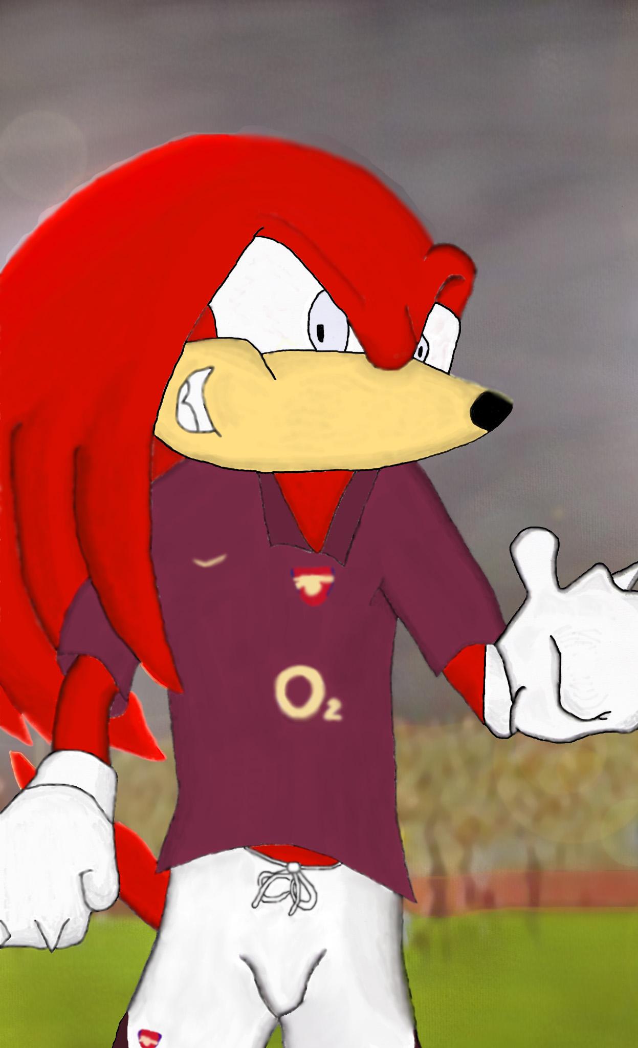 knuckles the gooner by daysofthesparrow
