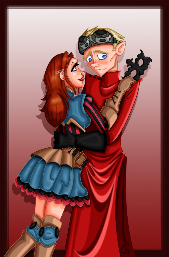 Dr. Horrible and Penny by deaddoll00