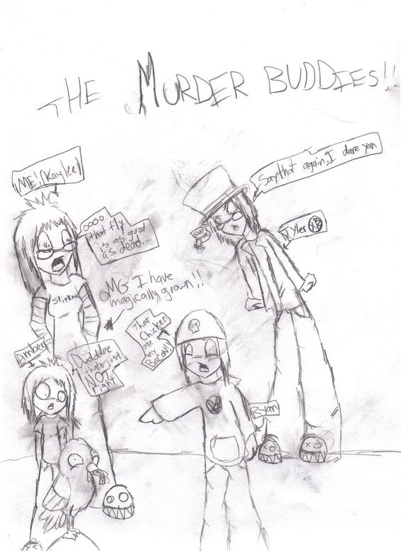 The Murder Buddies by deadlySpork