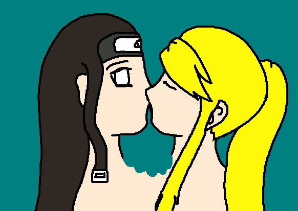 Winry and Neji - kiss by deadlybelladonna