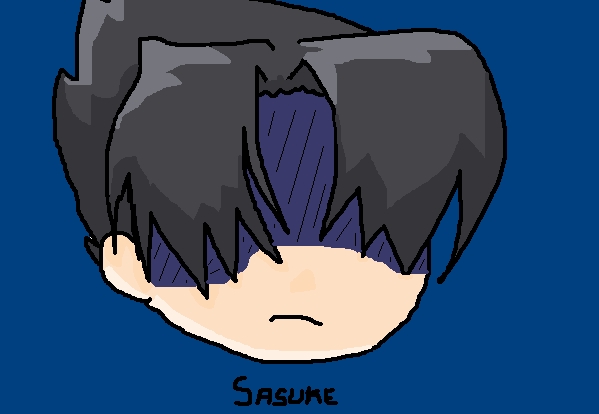Sasuke- emo by deadlybelladonna