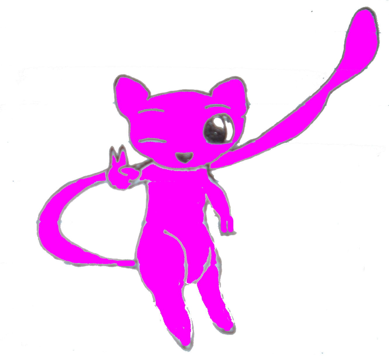 Me as Mew by deadmewtwo