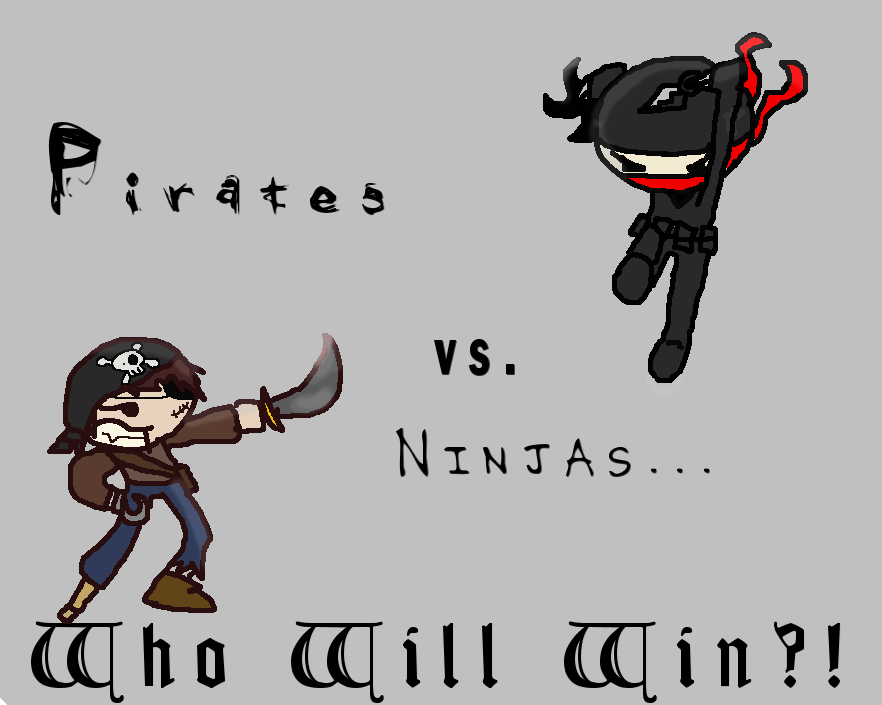 Pirates DO NOT pwn ninjas by deadness