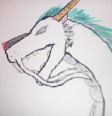 Water color Haku by demon_lord261